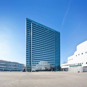 تصویر - ساختمان Dreischeibenhaus - معماری